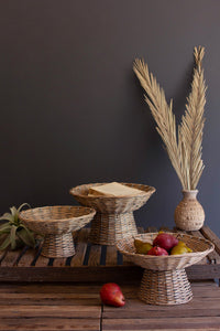 Medium Wicker Compote