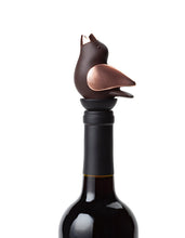Load image into Gallery viewer, Chirpy Top Wine Pourer, Brown/Copper
