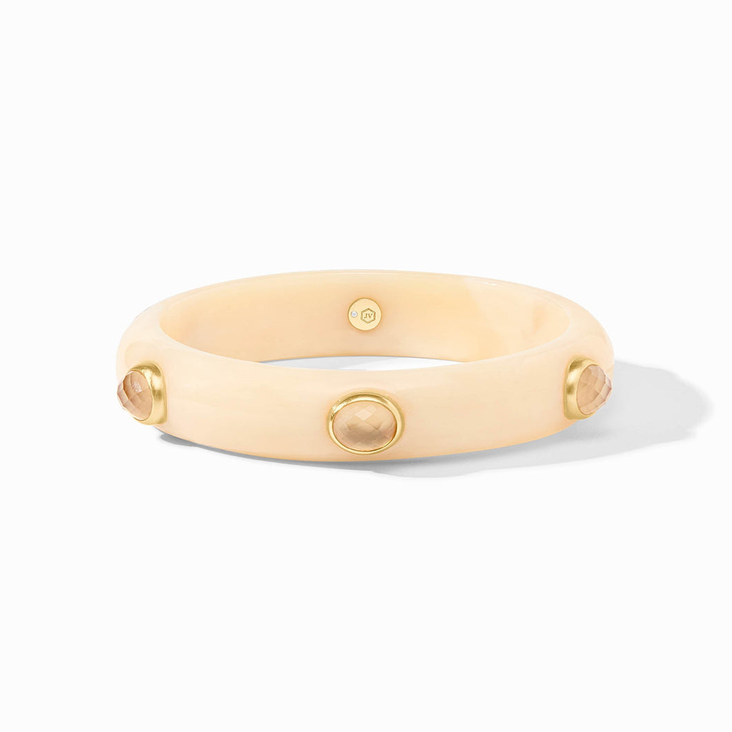 Carnaby Stone Bangle, Ivory SM