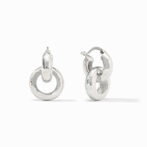 Catalina 2-in-1 Earring, Silver