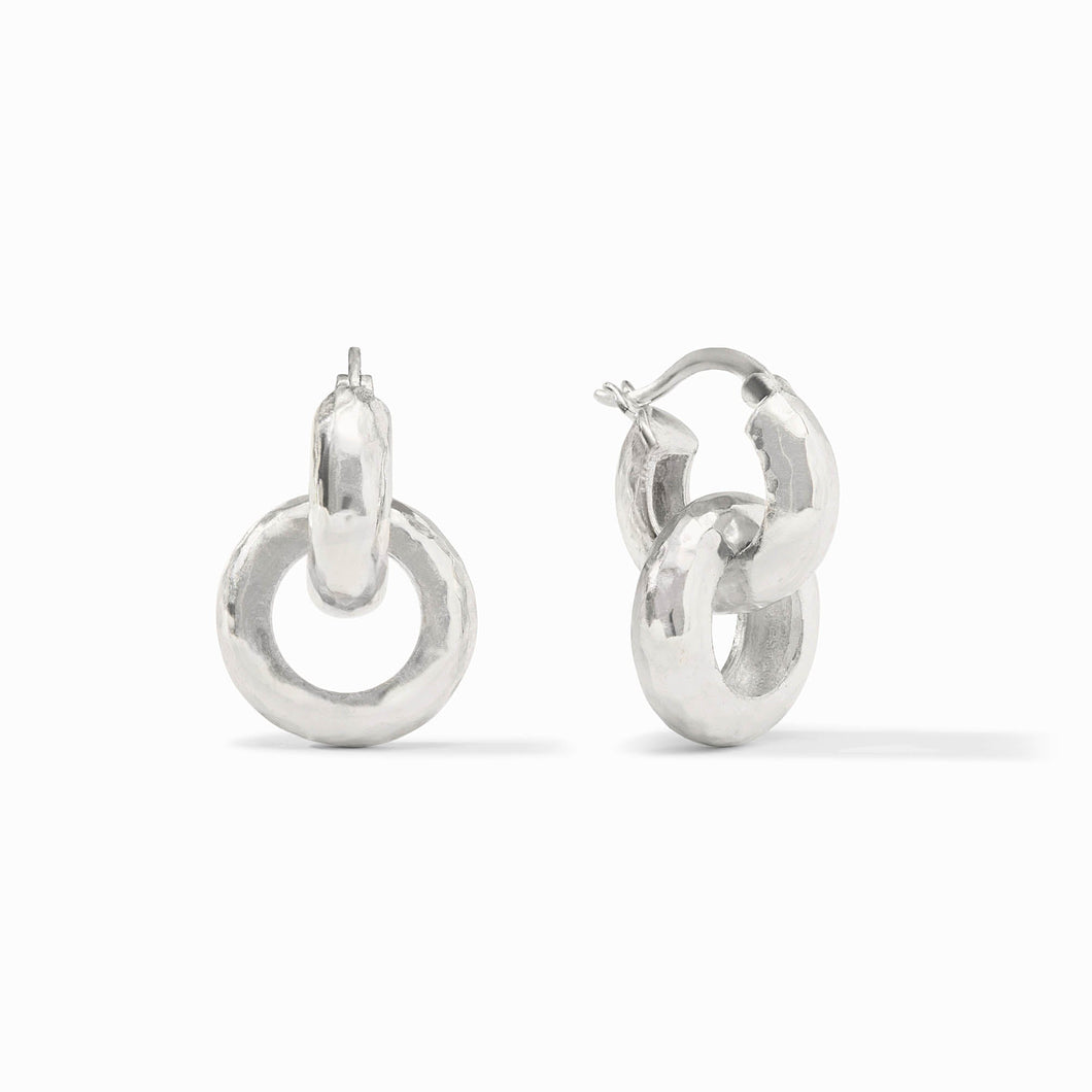 Catalina 2-in-1 Earring, Silver