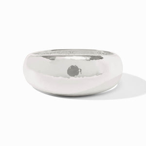 Catalina Statement Hinge Bangle, Silver