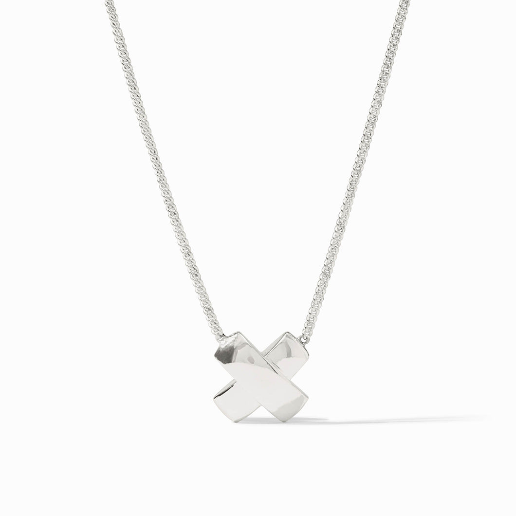 Catalina X Delicate Necklace, Silver
