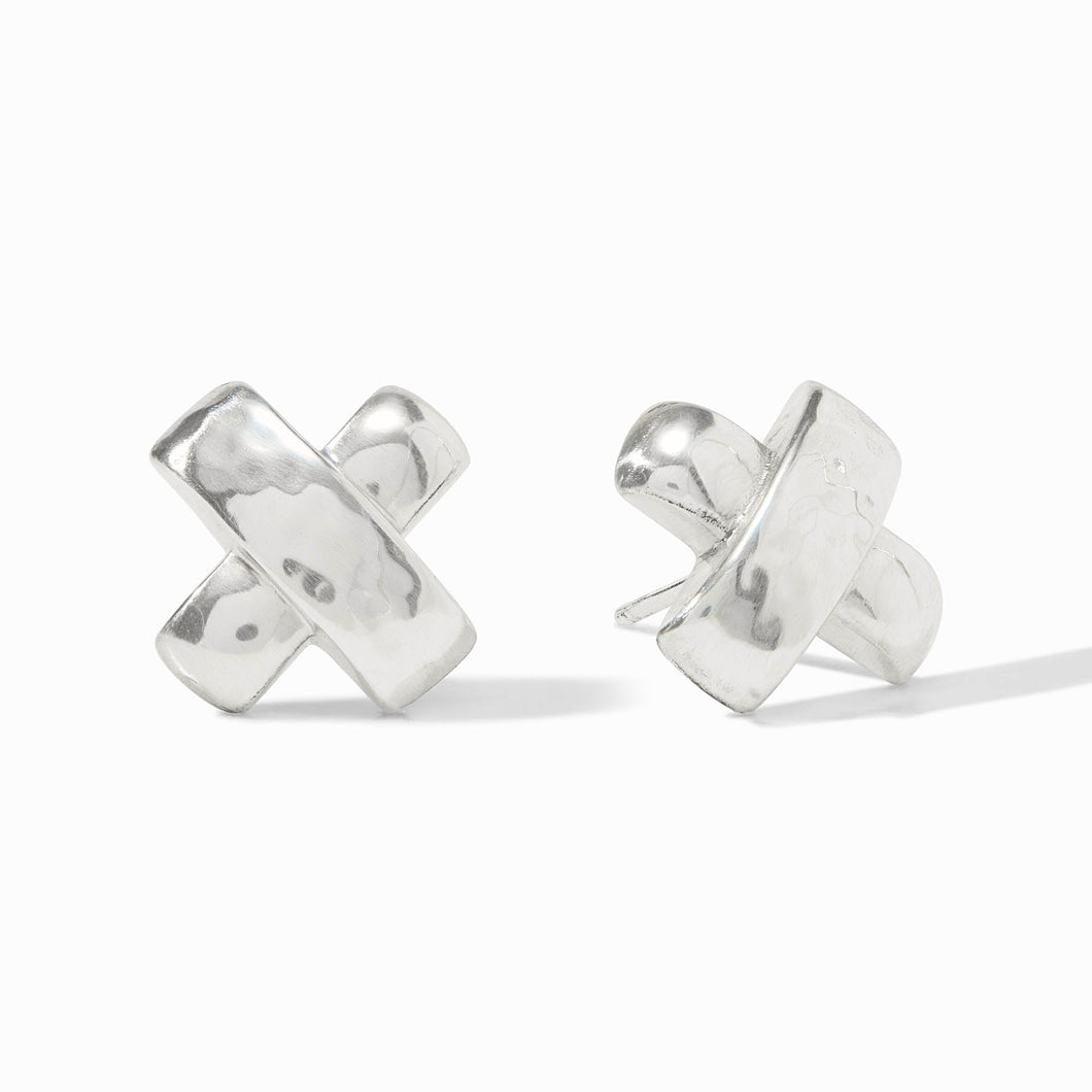 Catalina X Stud, Silver