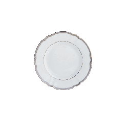 Mottahedeh Colette Platinum Bread & Butter Plate