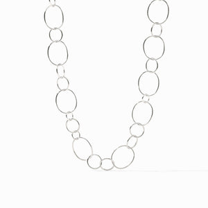 Colette Smooth Necklace, Silver