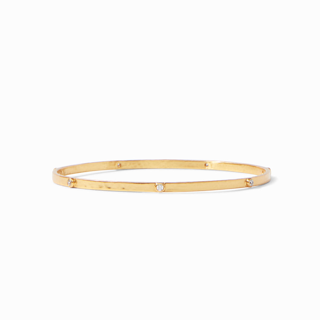 SM Crescent Bangle CZ