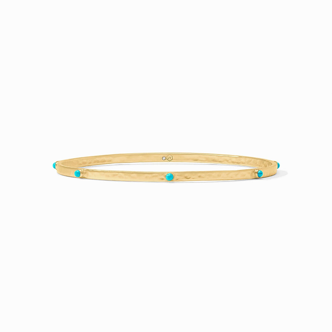 MD Crescent Bangle Turquoise
