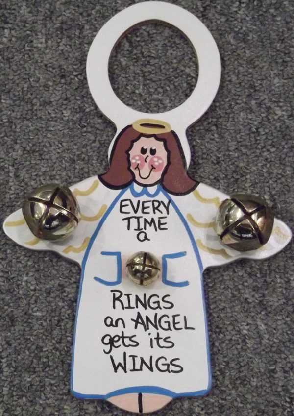 Angel Doorknob Bell