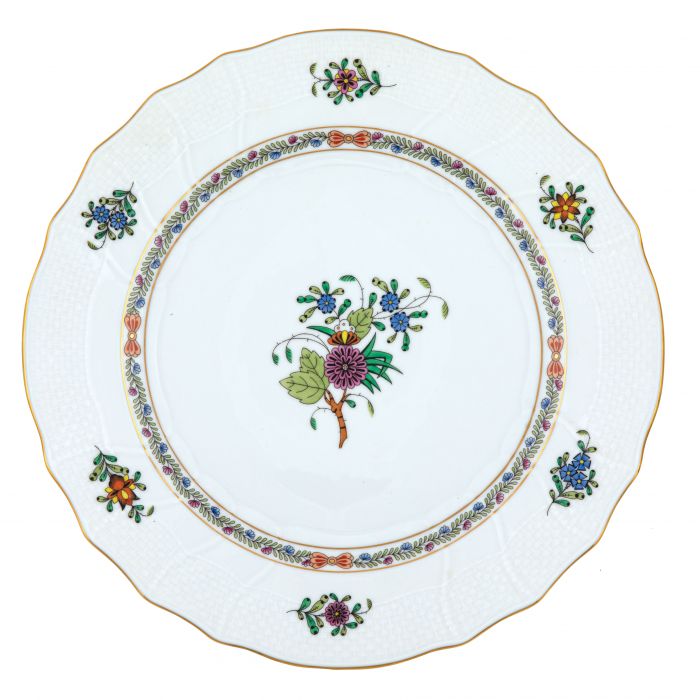 Herend Windsor Garden Dinner Plate