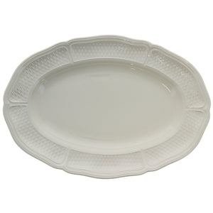 Gien Pont aux Choux White Medium Oval Platter