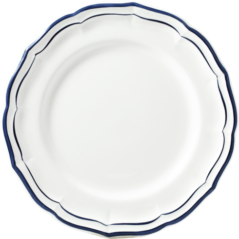 Gien Filet Indigo Dinner Plate