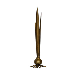 Garlic Bud Antique Brass