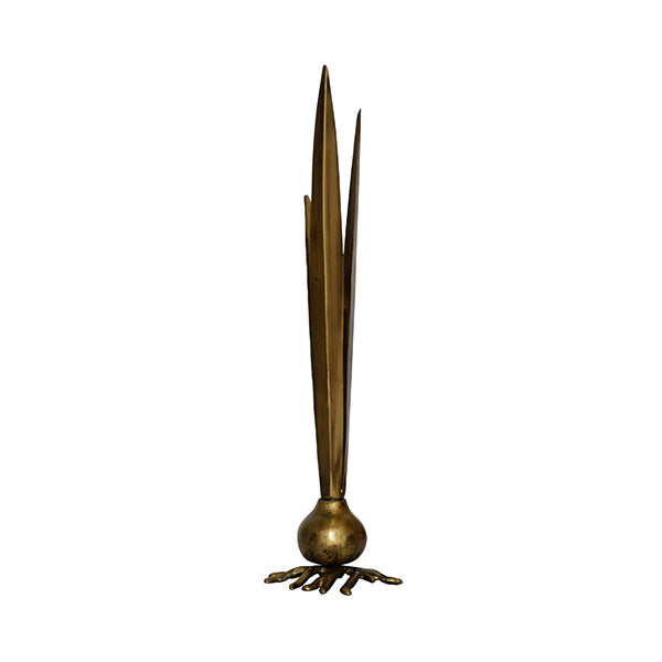 Garlic Bud Antique Brass