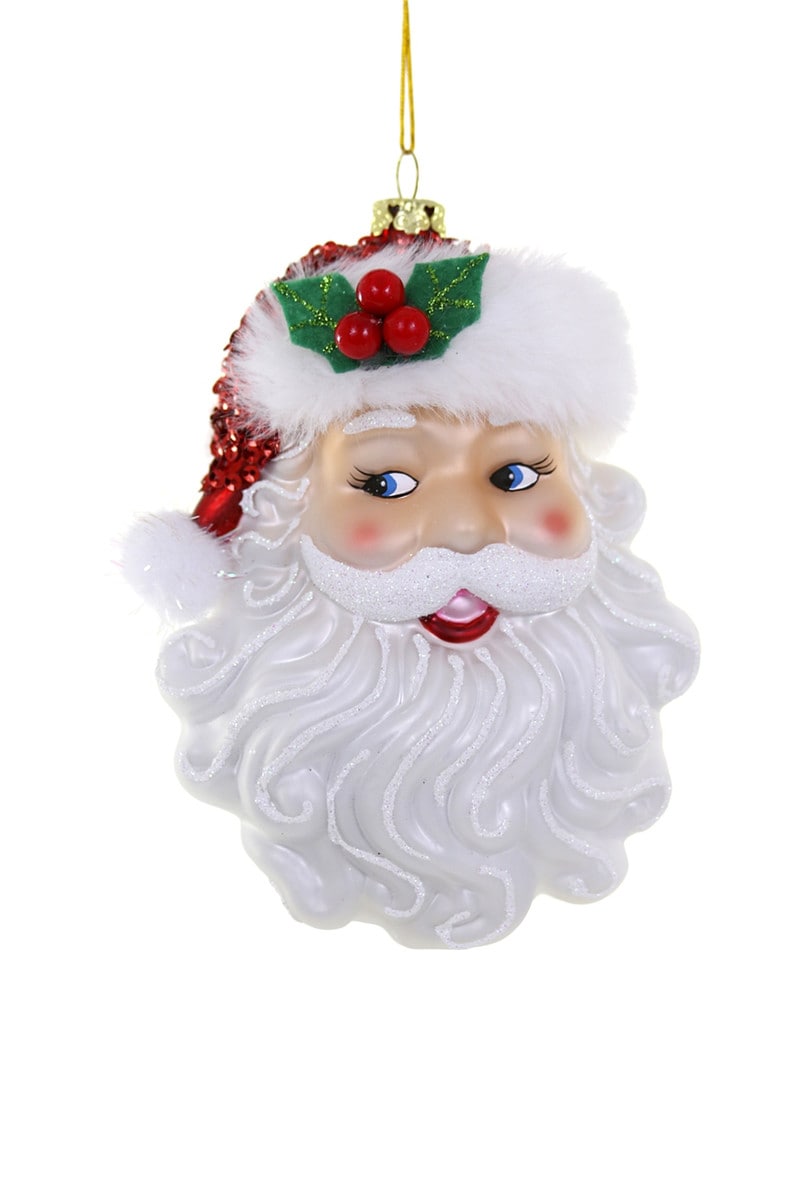 Retro Santa Ornament