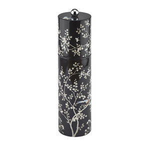Black Chinoiserie Salt/Pepper Mill - Limited Edition