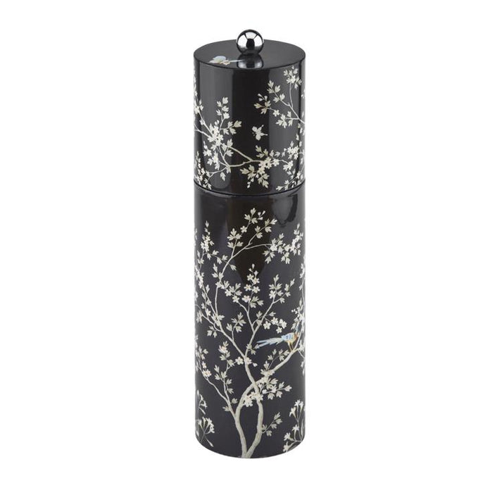 Black Chinoiserie Salt/Pepper Mill - Limited Edition