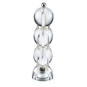 Clear Icy Bobbin Salt/Pepper Mill