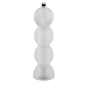 Clear Frosty Bobbin Salt/Pepper Mill