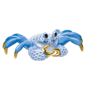 Herend Ghost Crab, Blue