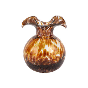 Vietri Hibiscus Tortoiseshell Bud Vase