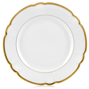 Mottahedeh Colette Gold Dessert Plate