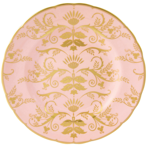 Royal Crown Derby Harlequin Baby Pink Salad Plate