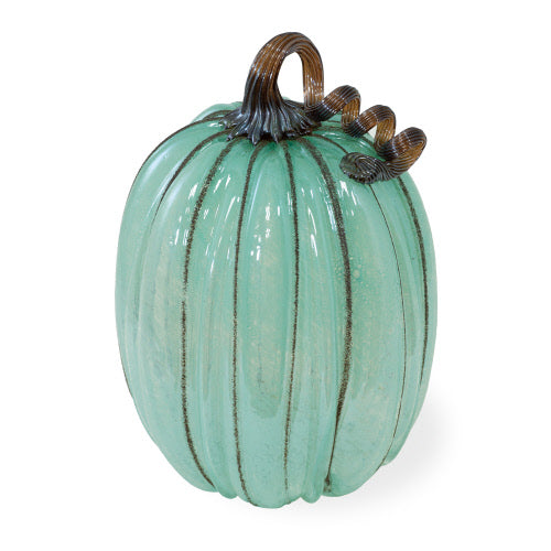 Large Blue Autumn Pumpkin