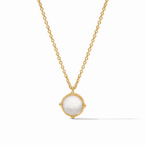 Honeybee Solitaire Necklace- Clear Crystal