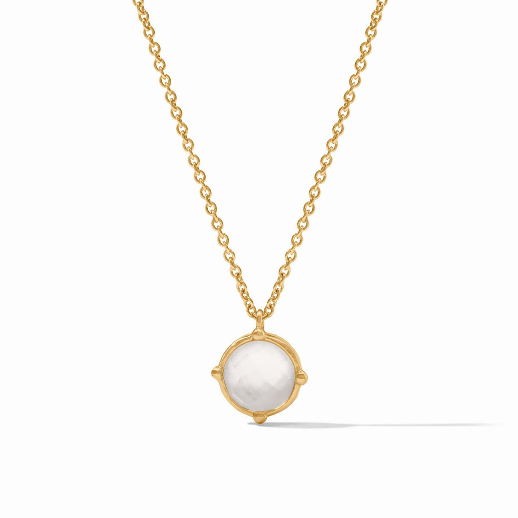Honeybee Solitaire Necklace- Clear Crystal