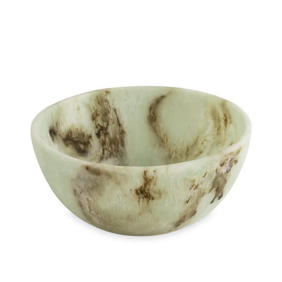 Beatriz Ball Resin Giada Small Bowl, Jade Swirl