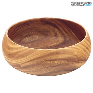Acacia Round Calabash 14" Bowl