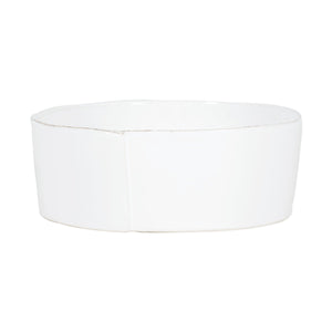 Vietri Lasta White Large Serving Bowl