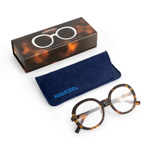 Load image into Gallery viewer, Looplabb Reading Glasses JANE, Turtle
