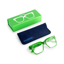 Load image into Gallery viewer, Looplabb Reading Glasses MAX, Emerald
