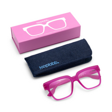 Load image into Gallery viewer, Looplabb Reading Glasses MAX, Hot Pink
