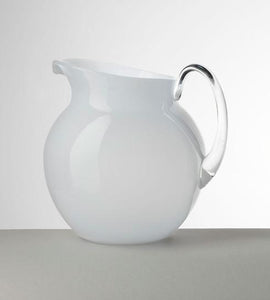 Palla Transparent Pitcher White