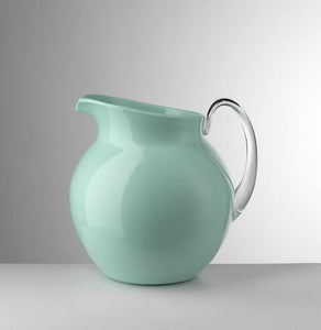 Palla Glaze Pitcher Aquamarine