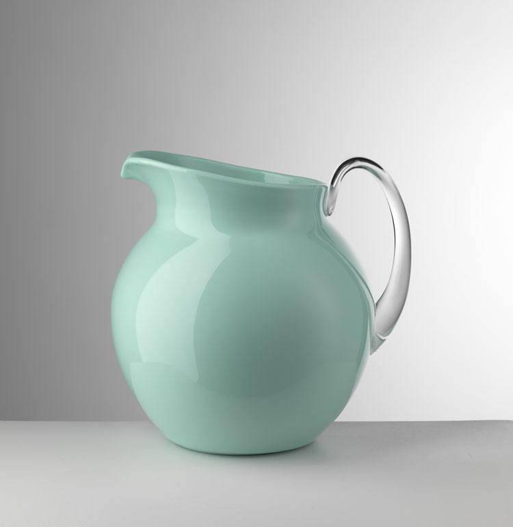 Palla Glaze Pitcher Aquamarine
