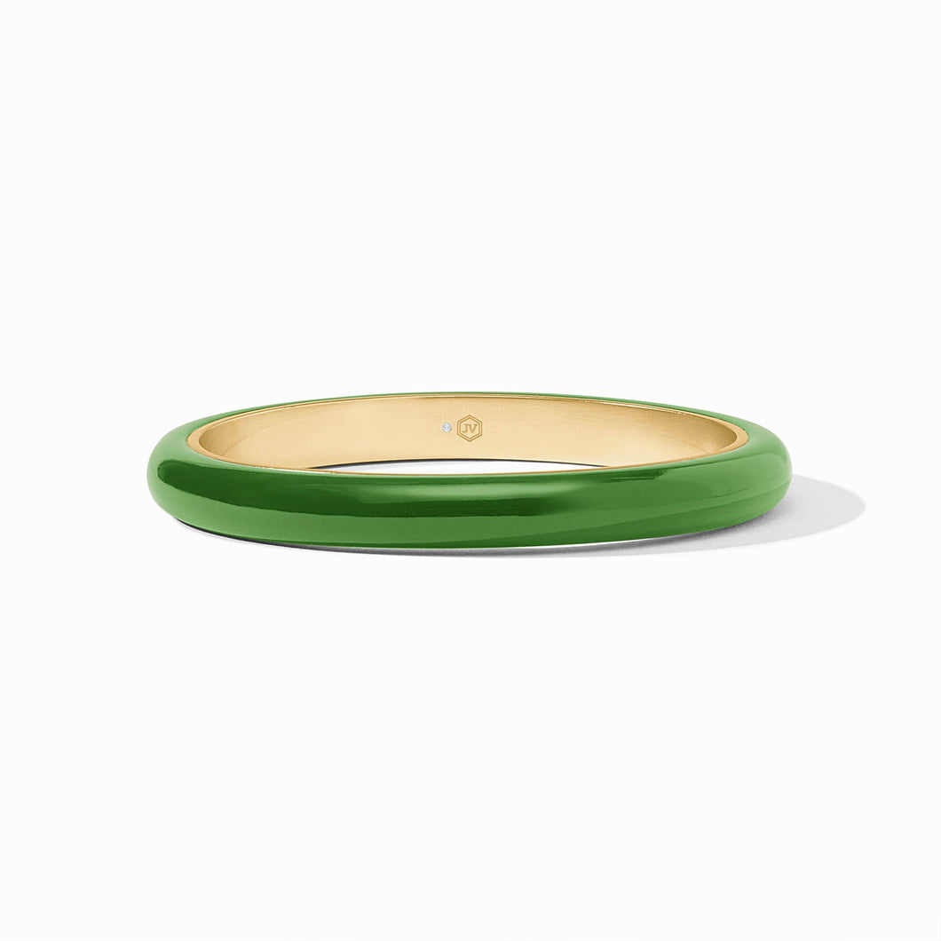 Madison Statement Bangle, Palmetto Green SM