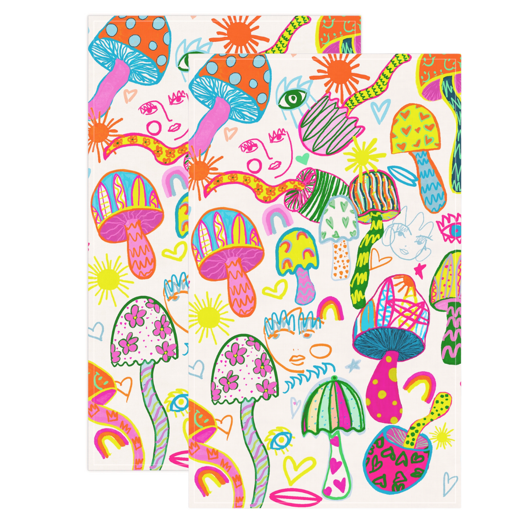 Shroomie Tea Towel