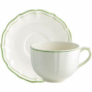 Gien Filet Vert Jumbo Cup & Saucer