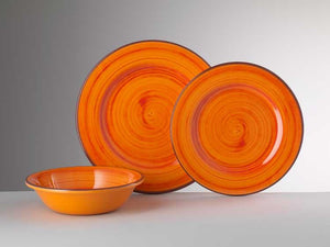 St. Tropez Dinner Plate, Orange Desert