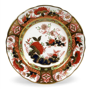 Royal Crown Derby Imari Accent Plate, Cherry Blossom