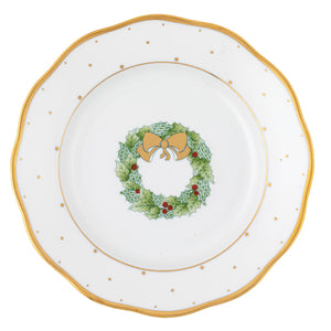 Herend Christmas Dessert, Wreath