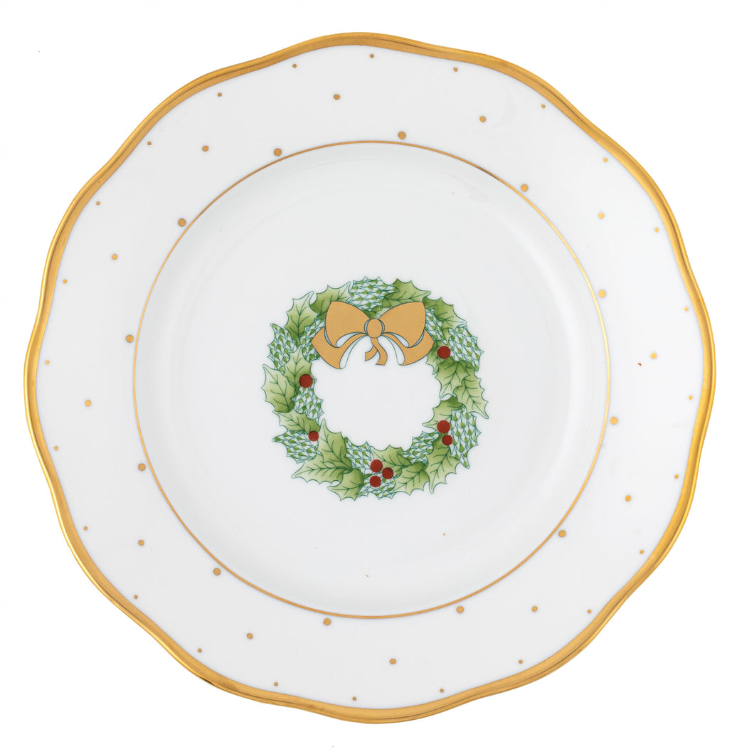 Herend Christmas Dessert, Wreath