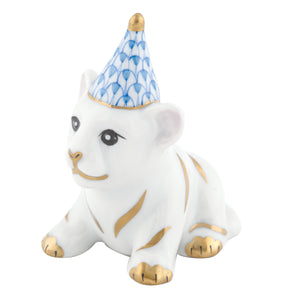 Herend Party Tiger, Blue