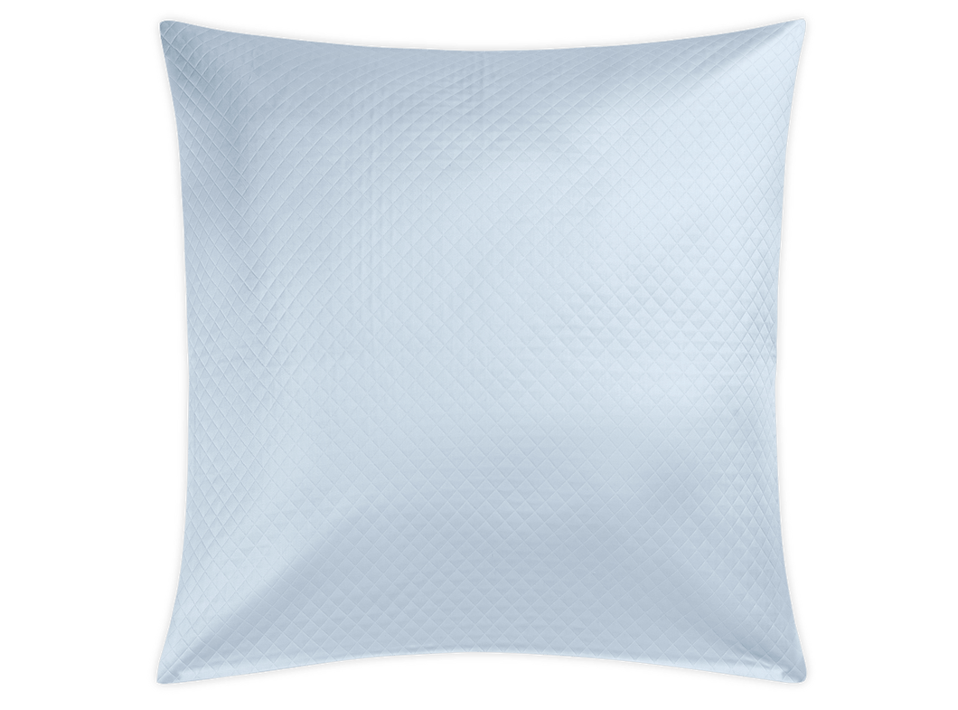Matouk Petra Euro Sham, Light Blue