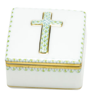 Herend Prayer Box, Key Lime