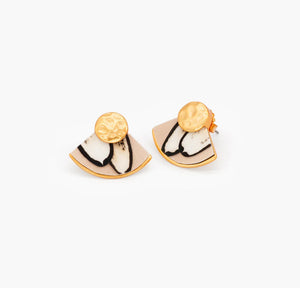 Brackish Proud Land Stud Earring